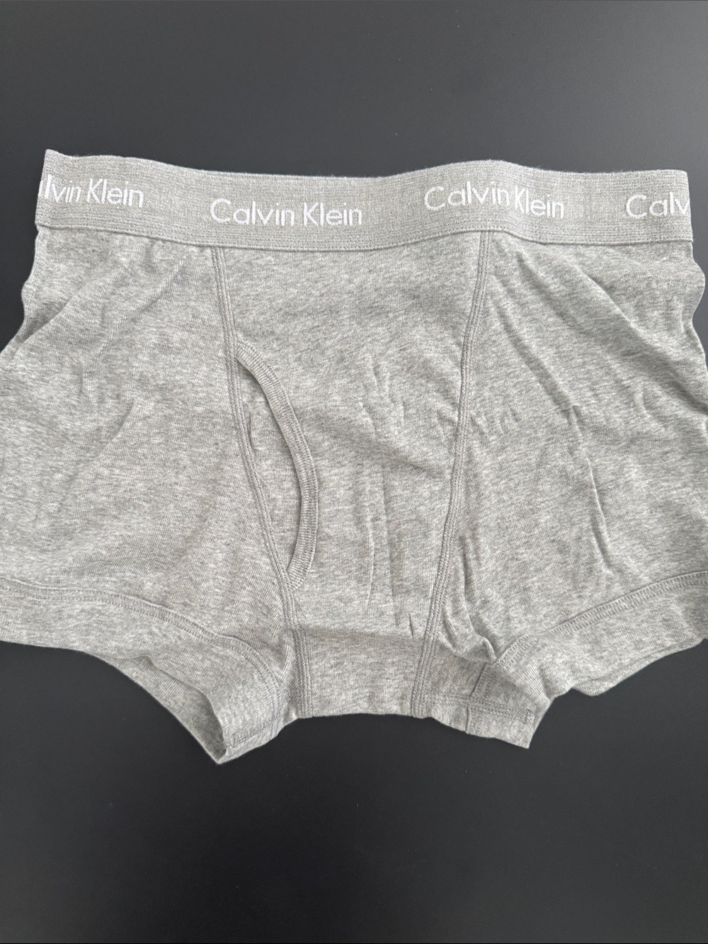 Calvin Klein Gray Heather Stretch Boxer Briefs